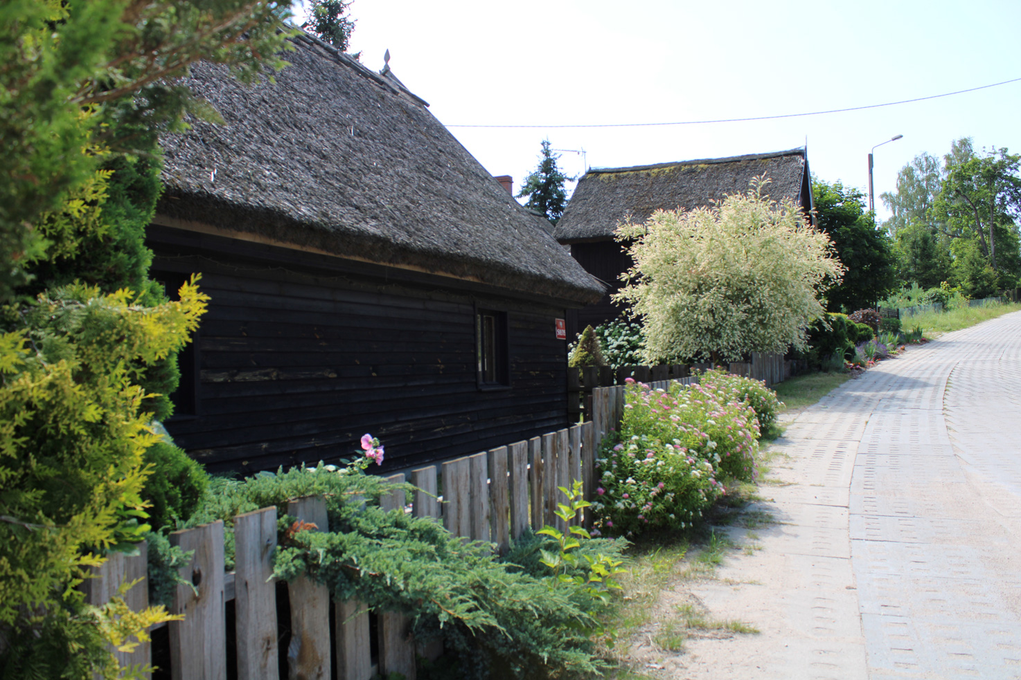 Drewniany dom sołtysa w Juszkach